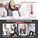 Ultra Large Neck Shoulder Back Heating Pad, Electric Soft Heat Wrap/Heat Pad for New Year, Carbon Fiber Therapy Massage for Muscle Pain Relief, 3s Fast-Heating, Constant Temperature, 3 Heat Settings