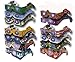 12 Pairs - 12 Different Styles - 3D Holiday Eyes(tm) Glasses - Ships Flat - For Holiday Lights - Exclusive Holiday Tree and Jingle Bells - Transform Holiday Lights Into Magical Images -