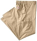 Carhartt Men's Tall Ripstop Multi-Cargo Scrub Pant, Khaki, X-Large