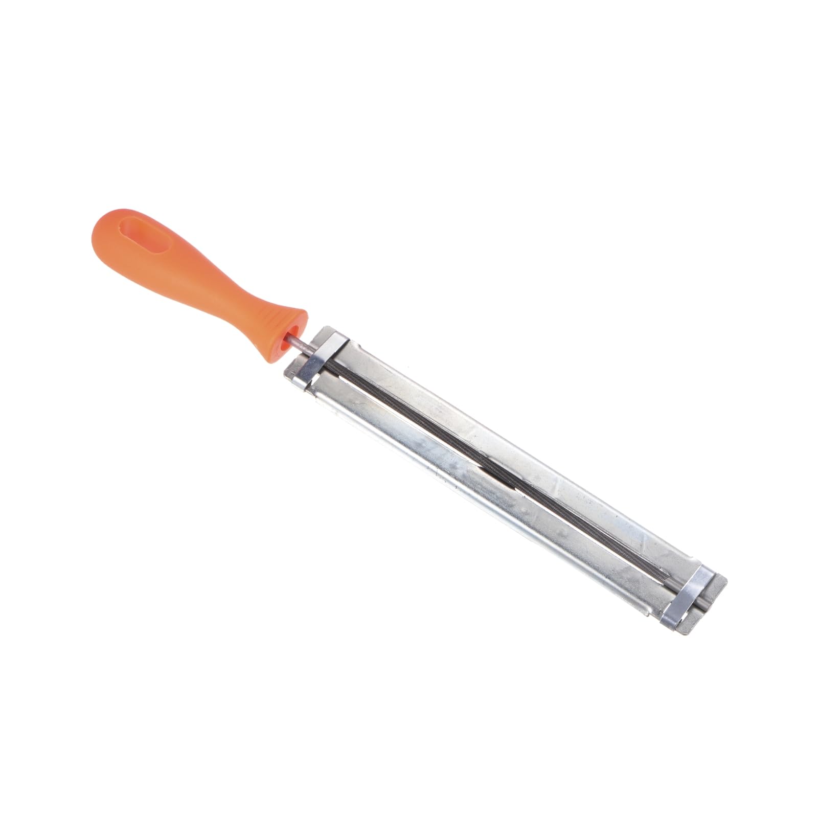 CoCud Chainsaw File Guide, 3/16" Diameter 12" Total Length, Chrome Steel Double Cut Rasp for Sharpening - (Applications: for Object Repair)