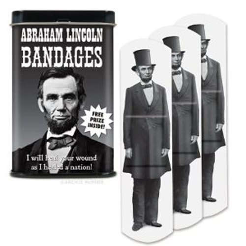 Archie McPhee Accoutrements Abraham Lincoln Bandages