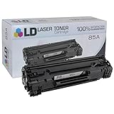LD © Compatible Replacement Laser Toner Cartridge for Hewlett Packard CE285A (HP 85A) Black for the P1102w/M1212nf Printers