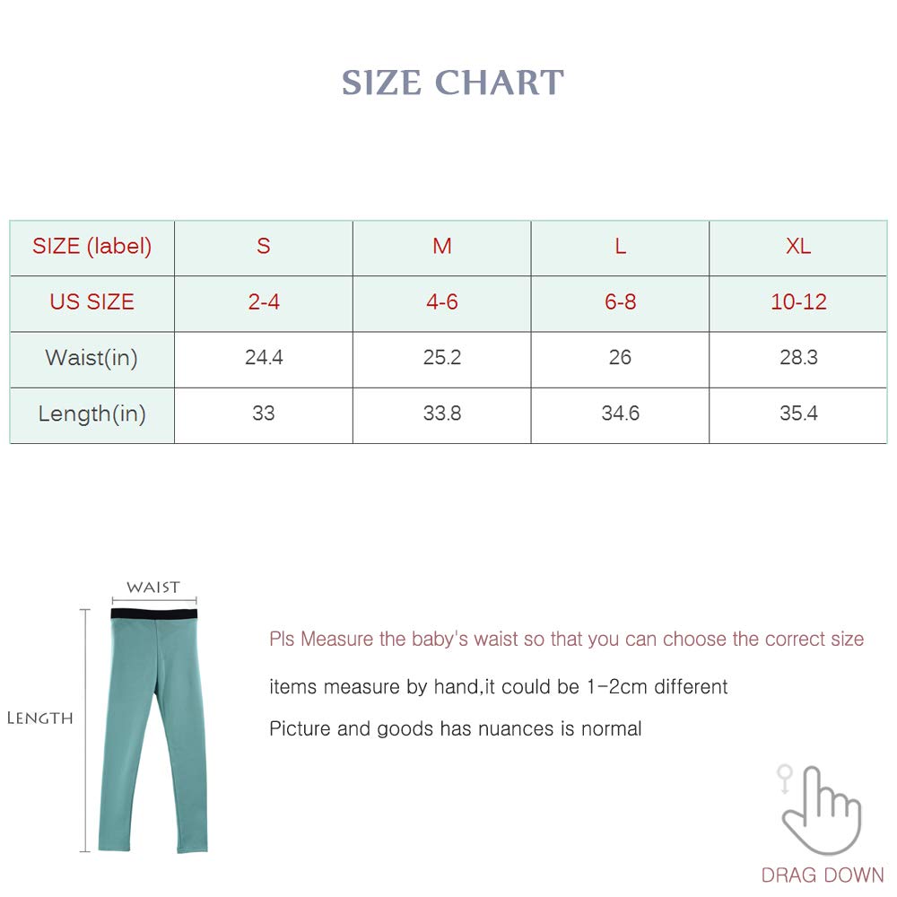 LiPa Tova 2-Pack Womens Leggings Autumn Cotton Stretchy Warm Pants (SET2-L)