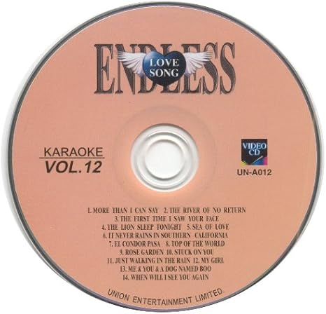 Endless Love Song Karaoke Vol 12 Everything Else Amazon Com