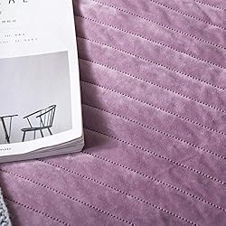 KASENTEX Plush Poly Velvet Lavish Design Quilt Set