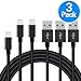 Afaston Lightning Cable / iPhone Charging Charger Cable 3pack (3ft), MFi Certified for iPhone X / 8 / 8 Plus / 7 / 7 Plus / 6 / 6 Plus / 5S