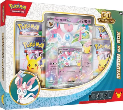Pokémon TCG: 30TH Celebration Sylveon EX Box