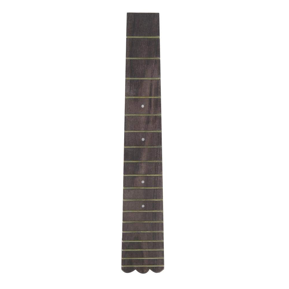 Ukulele Fingerboard, 26 Inch Rosewood Fretboard Fingerboard DIY Ukulele Parts