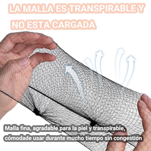 100pzs Red para Cabello y 50 Pcs Ligas para Cabello, JDF3CISH Cofias Desechables, Red de Pelo Tejida de, Gorro Desechable Tipo para Bailarinas de Ballet, Redecillas de Cocina, Danza, Actor