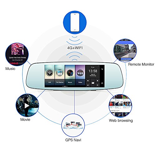 Electronics, Car & Vehicle Electronics, Car Electronics, Car Video, In-Mirror Video