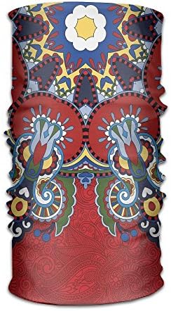 YDTJAKKJJ Russian And Ukranian Ethnic Lace Like Flowers Leaves Swirls Vintage Artwork Men Elastic Headwear Headscarf Sports Headbands