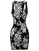 Awesome21 Women's Sleeveless Floral printed Mini Dress