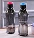 Tupperware 2 pc Black 310 ml flip top bottles