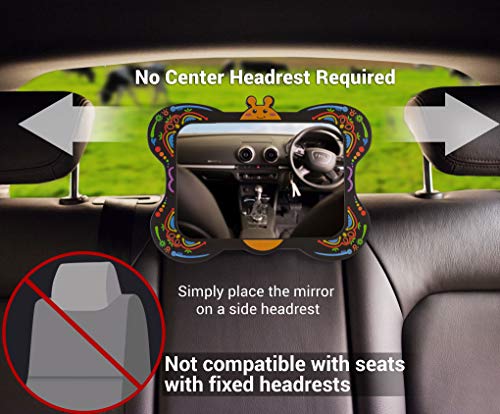 backseat mirror no headrest