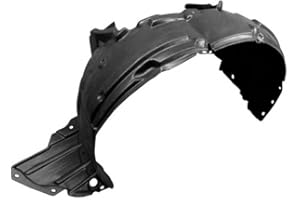 FITRITE AUTOPARTS FITRITE AUTO PARTS New Front Left Driver Side Fender Liner For 2013-2019 Nissan Sentra, Plastic, Except SR Turbo And Nismo NI1248133