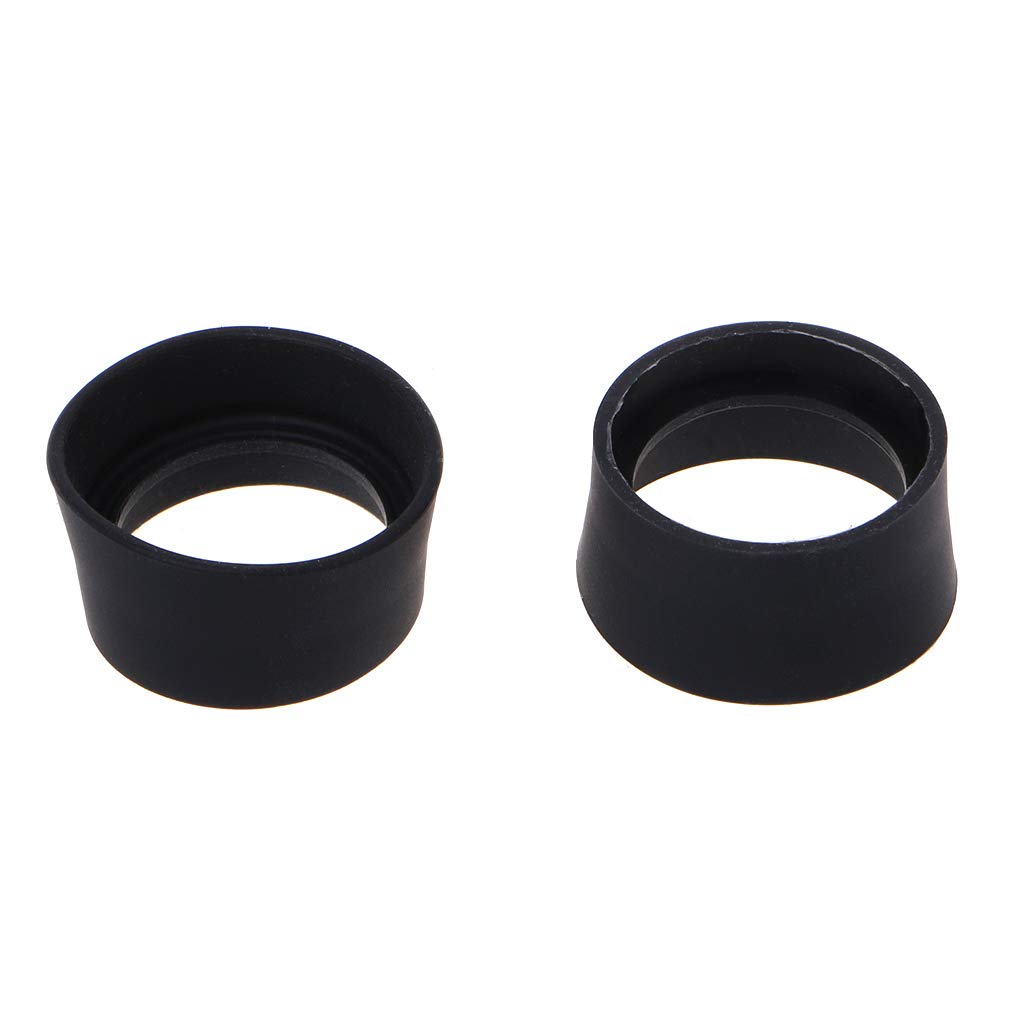luosh Eyepiece Caps,Binoculars Lens Cover,2Pieces Soft Rubber Eyepiece Eye Shield 29-30mm Eye Guards Cups Eyepiece Covers For Binocular Microscope