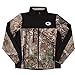 dunbrooke Men's Realtree Camo/Black Green Bay Packers Circle Hunter Softshell Full-Zip Jacket