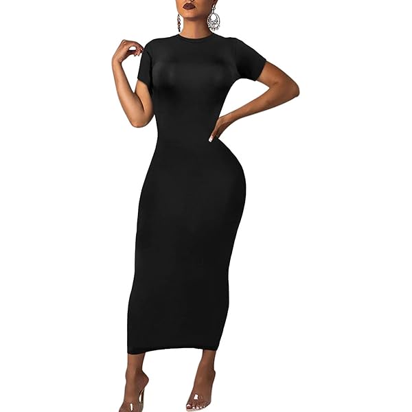 Amazon.com: Women's Long Sleeve Bodycon Dress - Maxi Casual Fall Club Party Long Tight Pencil Dresses Black S : Clothing, Shoes & Jewelry Amazon.com: Women's Long Sleeve Bodycon Dress - Maxi Casual Fall Club Party Long Tight Pencil Dresses Black S : Clothing, Shoes & Jewelry