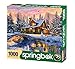 Springbok - Rocky Mountain Christmas - 1000 Piece Jigsaw Puzzle- Cabin in The Woods nestled in The Mountains