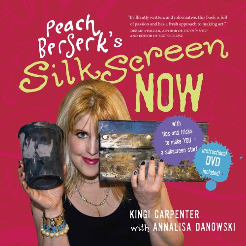 Peach Berserk's Silkscreen Now by Kingi Carpenter