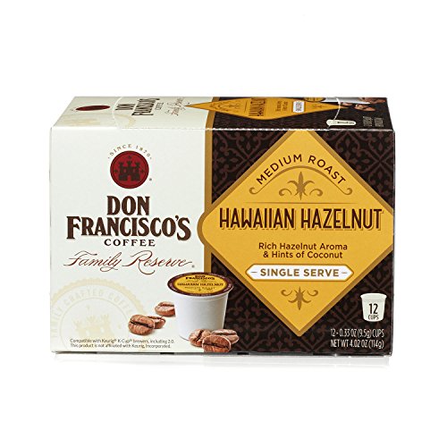 Buy Don Francisco's Hawaiian Hazelnut, Rich Premium 100 Arabica Coffee