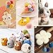 8Colors 55g Colored Needle Felting Wool Roving Spinning Sewing Trimming Handiwork Material (62-White)