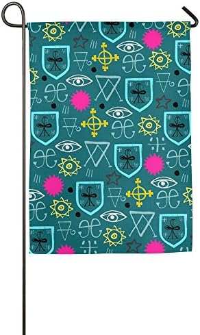 Wyfcxc Tarot Winter Garden Flags Wear-resisting 12 X 18 Emblemize Yard Outdoor Flag