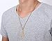 VNOX Halloween Costumes for Men - Stainless Steel Inverted Cross Necklace, Upside Down Cross, Gothic,Occult,Devil, Satanic Jewelry