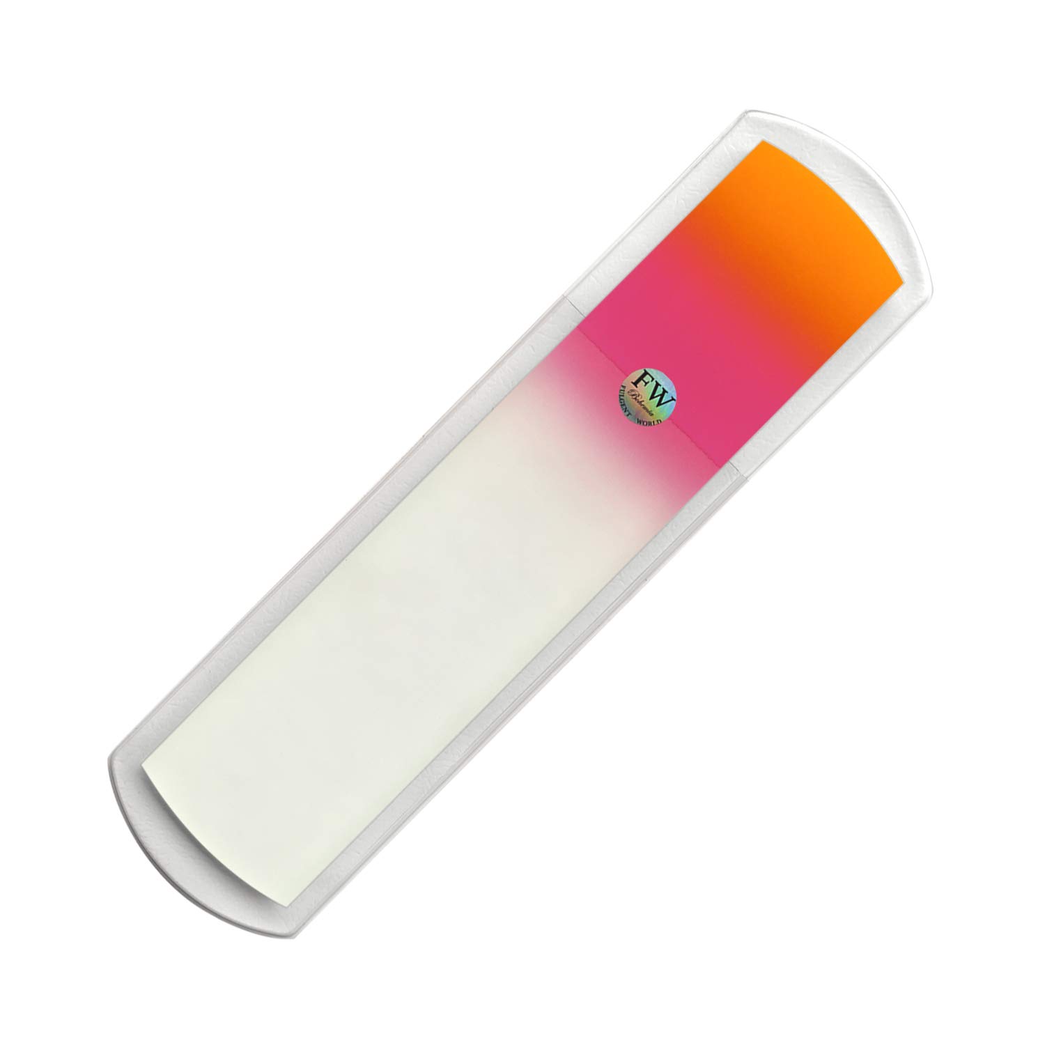 Glass Foot File & Pedicure Rasp Double Sided Etched Different Grit Surface, Callus Remover Foot Rasp - Original Czech Produc