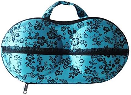 Fashion Travell Underwear Storage Bag Lovely Creative Bra Pants Box with Cover (Blue)