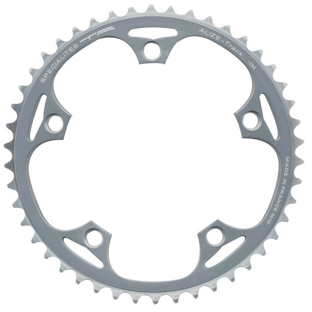 Spécialités TA Alizé Track 130pcd Chainring, 46t, Silver