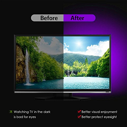 LED Strip Light UV Black Light - Escolite UV Light Strip 16.4Ft/5M Strip Light Waterproof IP65 24W 300LEDs with 12V 2A Power Supply - Thumbnail 4