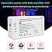 K2 Home Tech - Gledopto Zigbee LED Strip Controller ZLL RGB+CCT 1 ID C-008 C008 Works with Your Zigbee Hub and App, Controls 6 Wire LED Strips for RGB Cool White and Warm White