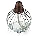 H Potter Outdoor Torch Tabletop Patio Garden Oil Lamp Fiberglass Wick and Brass Accents