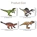 Mini Dinosaurs Figures, Detailed Textures 2-3 Dinosaur Figurines Cake Topper Toy Set