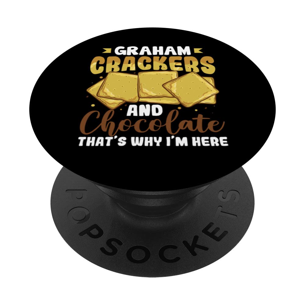 Graham Cracker Smore Crust Recipe Pie PopSockets Swappable PopGrip