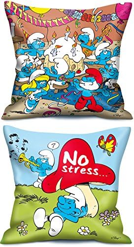 ANRO Anti-Stress Kinderkissen Oktopus Motiv – 39x42 Cm, Kuscheliges Schmusekissen Aus Baumwolle & Polyester