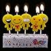 Ecape Birthday Candle Boxes Consist of 5 Someting like Pegman Candles for Kids Birthday Cake Decoration Pack of 1(Pegman)