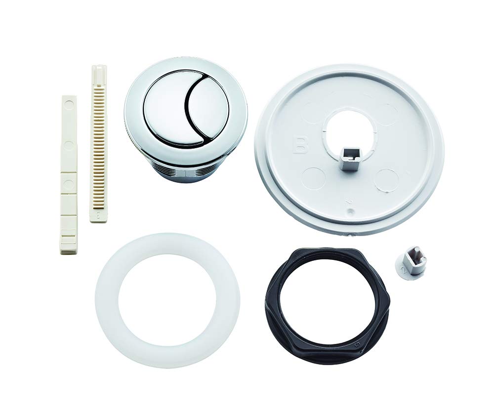 Ideal Standard EV343AA Short Ratchet Push Button Pack, Chrome