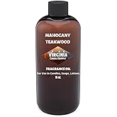 Mahogany Teakwood Type Fragrance Oil (Our Version of The Brand Name) (16 oz Bottle) for Candle Making, Soap Making, Tart Making, Room Sprays, Lotions, Car Fresheners, Slime, Bath Bombs, Warmers……