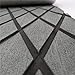 CHURERSHINING EVA Boat Decking Sheet Marine Teak Flooring Carpet with Backing Adhesive 74.8