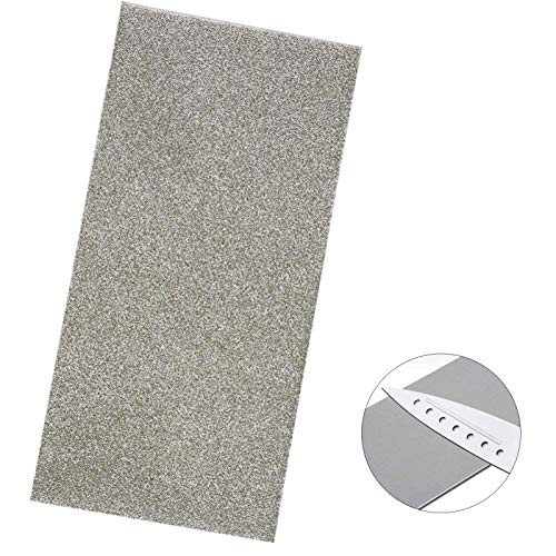 Jewboer Diamond Sharpening Stone Diamond Knife Sharpener Plate Honing