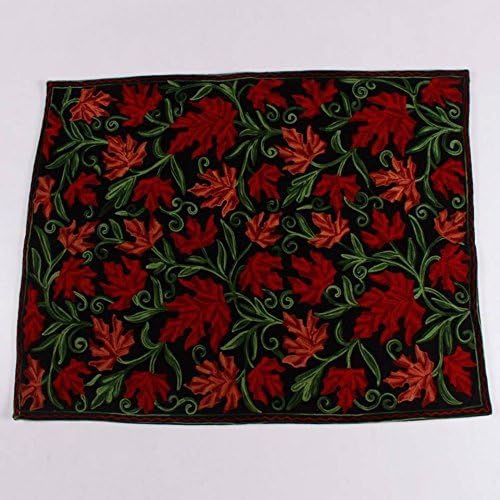 Embroidered tapestry/wall hanging/rug