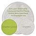 Contoured Washable Organic Bamboo Reusable Nursing Pads for Breastfeeding Mothers Super-Soft Waterproof Maternity Bra Pads (8 Regular+2 Overnight) +2 Free Bonus