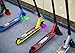 VOKUL Scooter Stand Parking Kick Scooter Holder Stand fit Most Scooters for 95mm -110mm Scooter Wheels - Multiple Scooters, Stable Base,Organize Scooters, Works Perfect