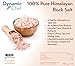 Pure Himalayan Salt, Coarse, by Dynamic Chef, Pink Rock Salt, Essential Trace Minerals, Plus RECIPE EBOOK