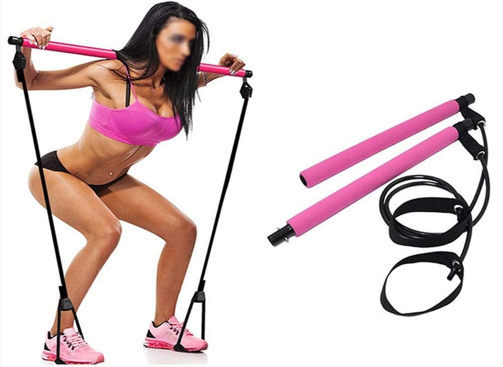 Boiiwant Yoga Pilates Stick Home Multi-Function Rally Training Arm Strength Hip Elastic Sport Bar Fitness Equipment