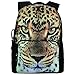 Travel Gear Leopard Backpack, Bistar Galaxy Leopard Teenager Backpack 3D Animal Bags Girls School Rucksack BBP101