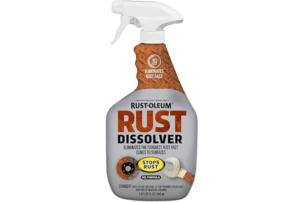 Rust-Oleum 300112 Rust Dissolver Gel, 32 oz