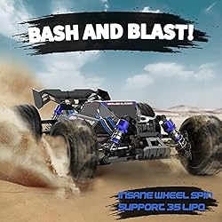 Hosim 1:16 60+KMH 4WD Brushless RC Car, Remote